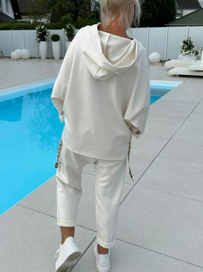 Olivia™ | Solid Color Hoodie Set – Comfort and Style