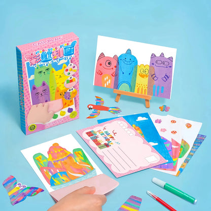 Magical Scraper Art Kit – Scratch Pictures Without the Mess for Creative Kids