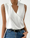Shiela | Casual Loose Cross Wrap Top