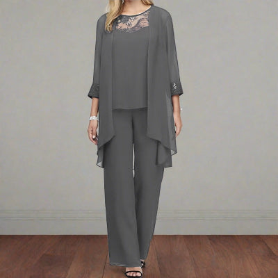 Novelyn - Elegant 3 Piece Set for Women - Chic & Versatile