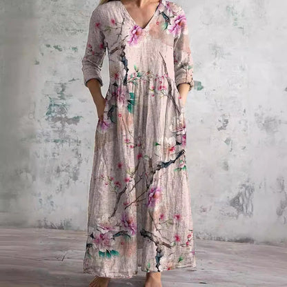 Moira | Timeless Floral Maxi Dress