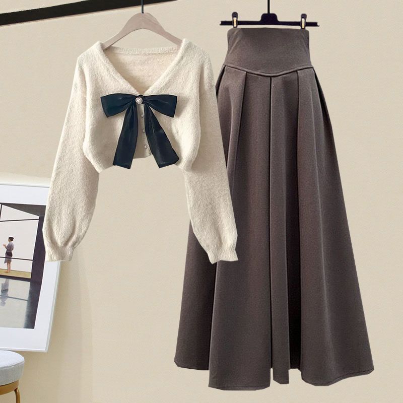 Rubab - Knitted Sweater and Skirt Set – Cozy & Elegant
