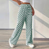 Relaxed Fit Elastic Waist Drawstring Trousers