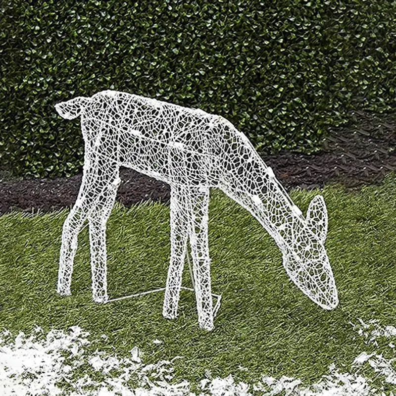 Christmas Lights Outdoor Reindeer Decoration Set