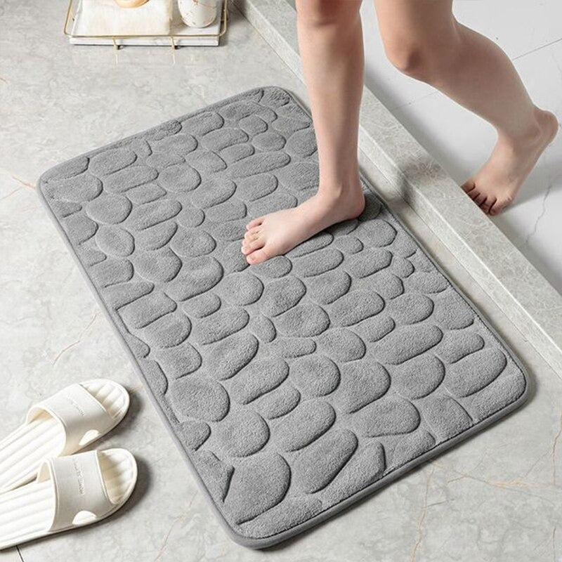 StonyStep™ Water-Absorbing Cobblestone Anti-Slip Mat