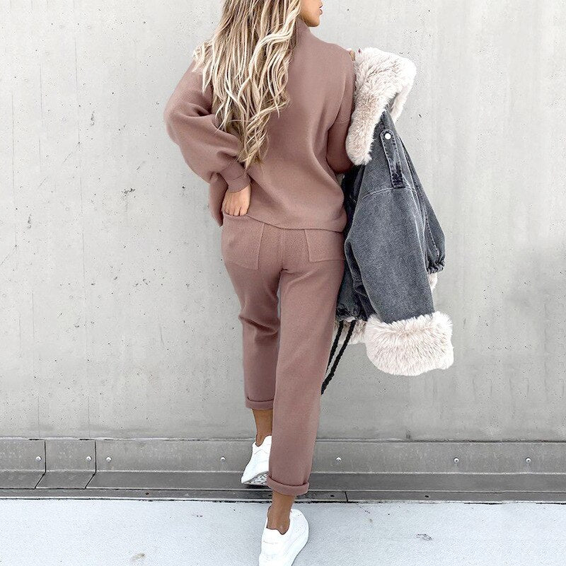 Eira - Snug Turtleneck Set