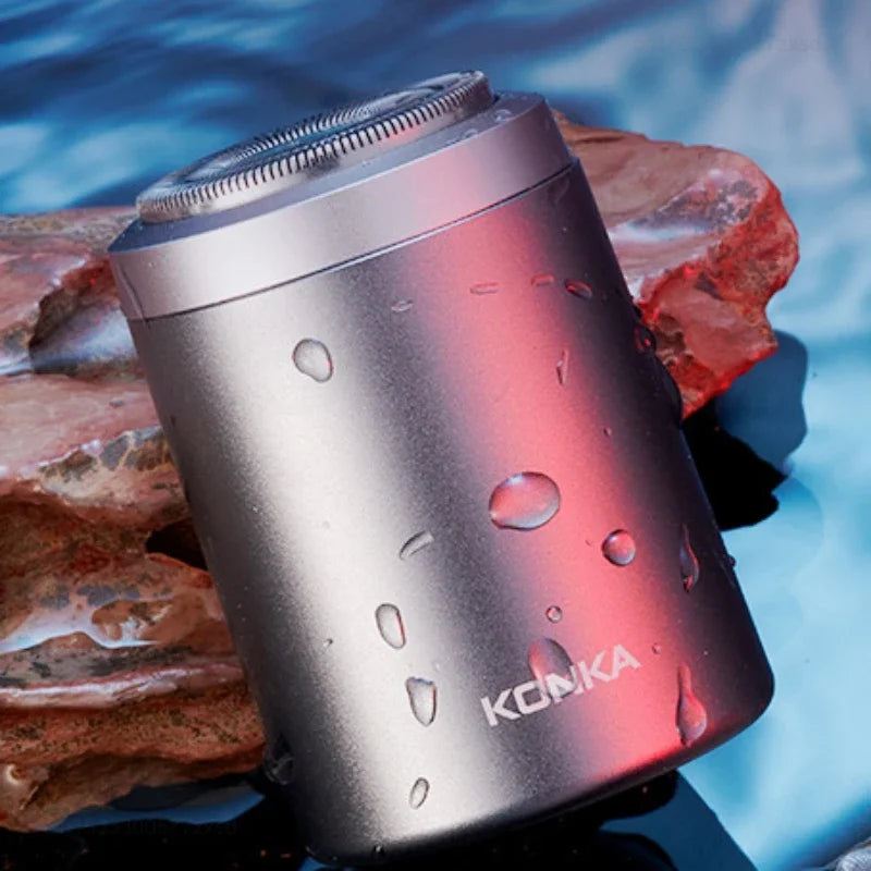 Electric Shaver Compact Waterproof Travel Groomer