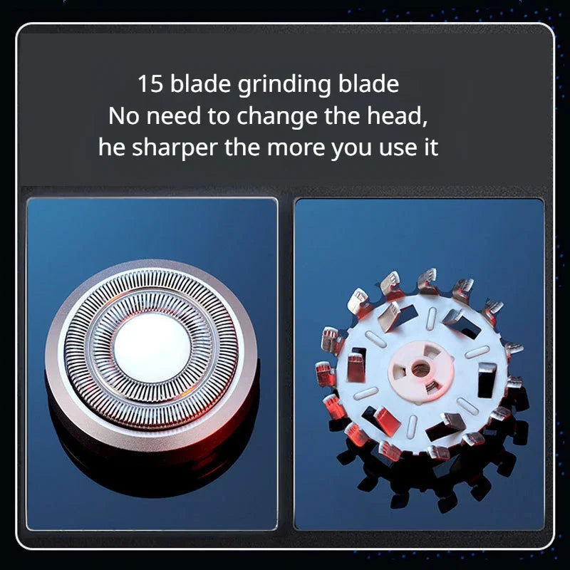 Electric Shaver Compact Waterproof Travel Groomer