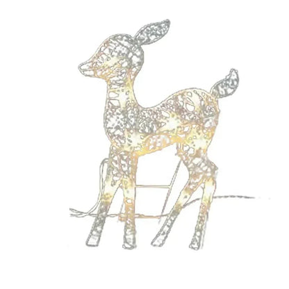 Christmas Lights Outdoor Reindeer Decoration Set
