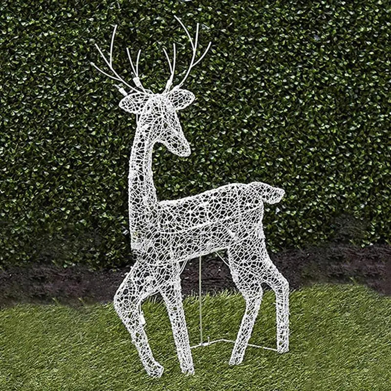 Christmas Lights Outdoor Reindeer Decoration Set