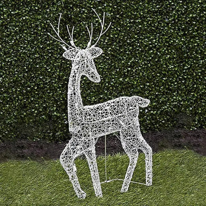 Christmas Lights Outdoor Reindeer Decoration Set