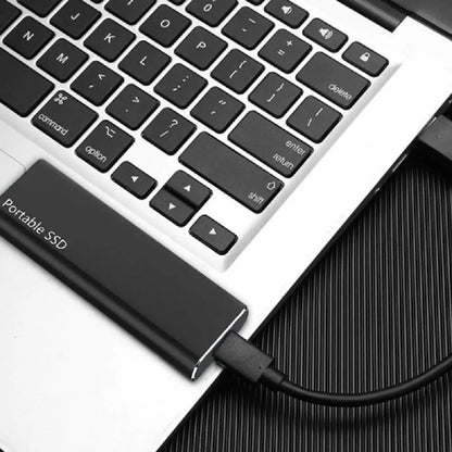 External SSD Portable USB Storage Drive Metal