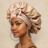 Luxurious Silk Sleep Cap - Protection and Comfort for Your Hair at Night