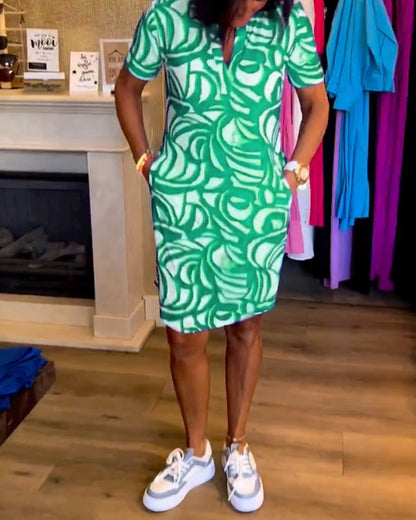 Sloane - Short Sleeve Dress