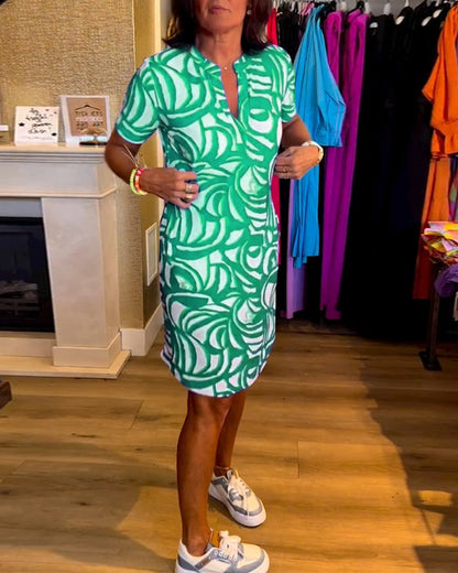 Sloane - Short Sleeve Dress