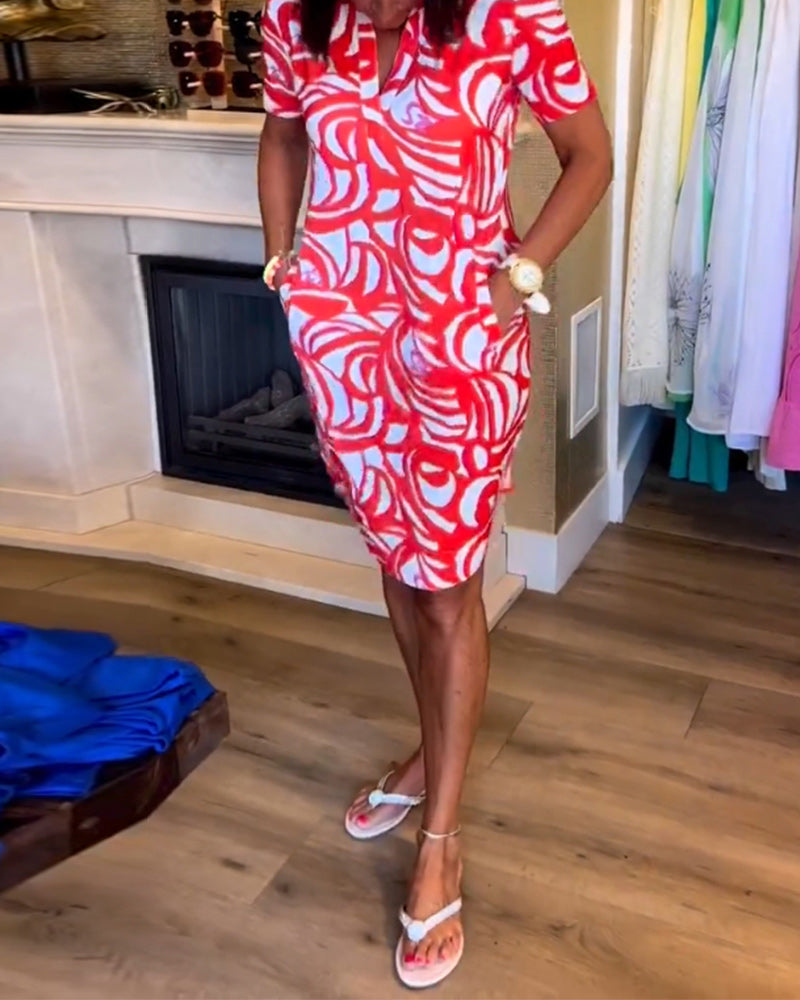 Sloane - Short Sleeve Dress