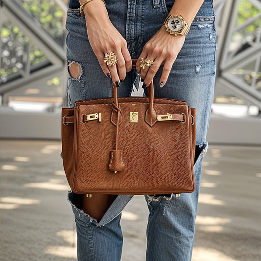 Sophia Luxe - Exclusive Leather Handbag for Women