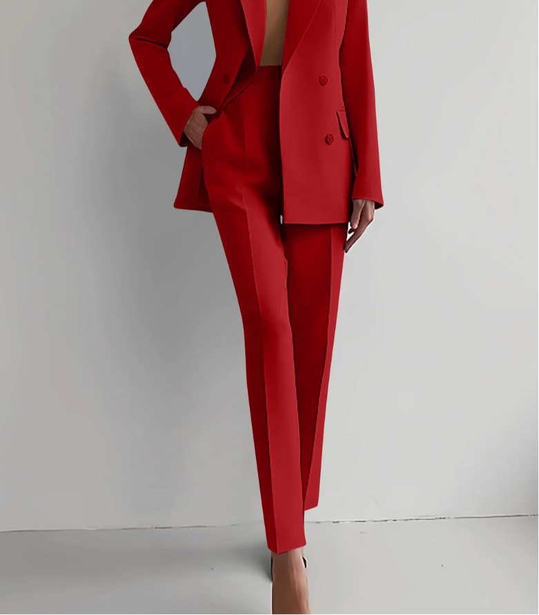 Stylish Elegant Tailored Suit Set for Women