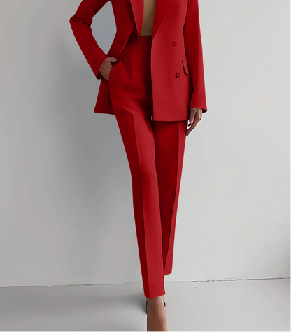 Stylish Elegant Tailored Suit Set for Women