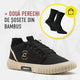 BLACK + TWO PAIRS OF BAMBOO SOCKS