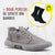 GRAY + TWO PAIRS OF BAMBOO SOCKS