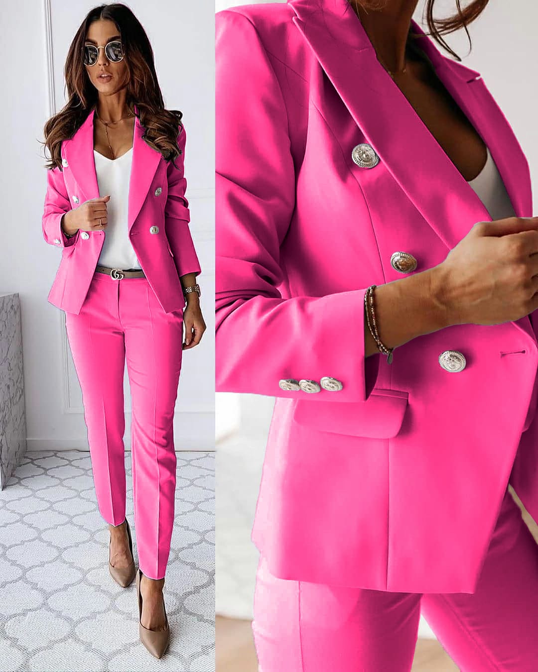 Enrica Suit (Blazer + Pants)
