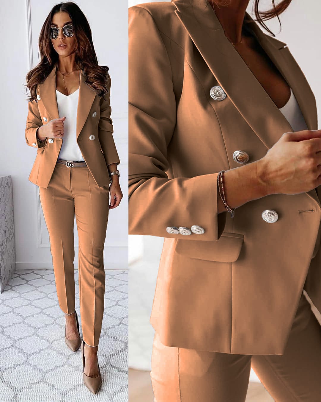 Enrica Suit (Blazer + Pants)
