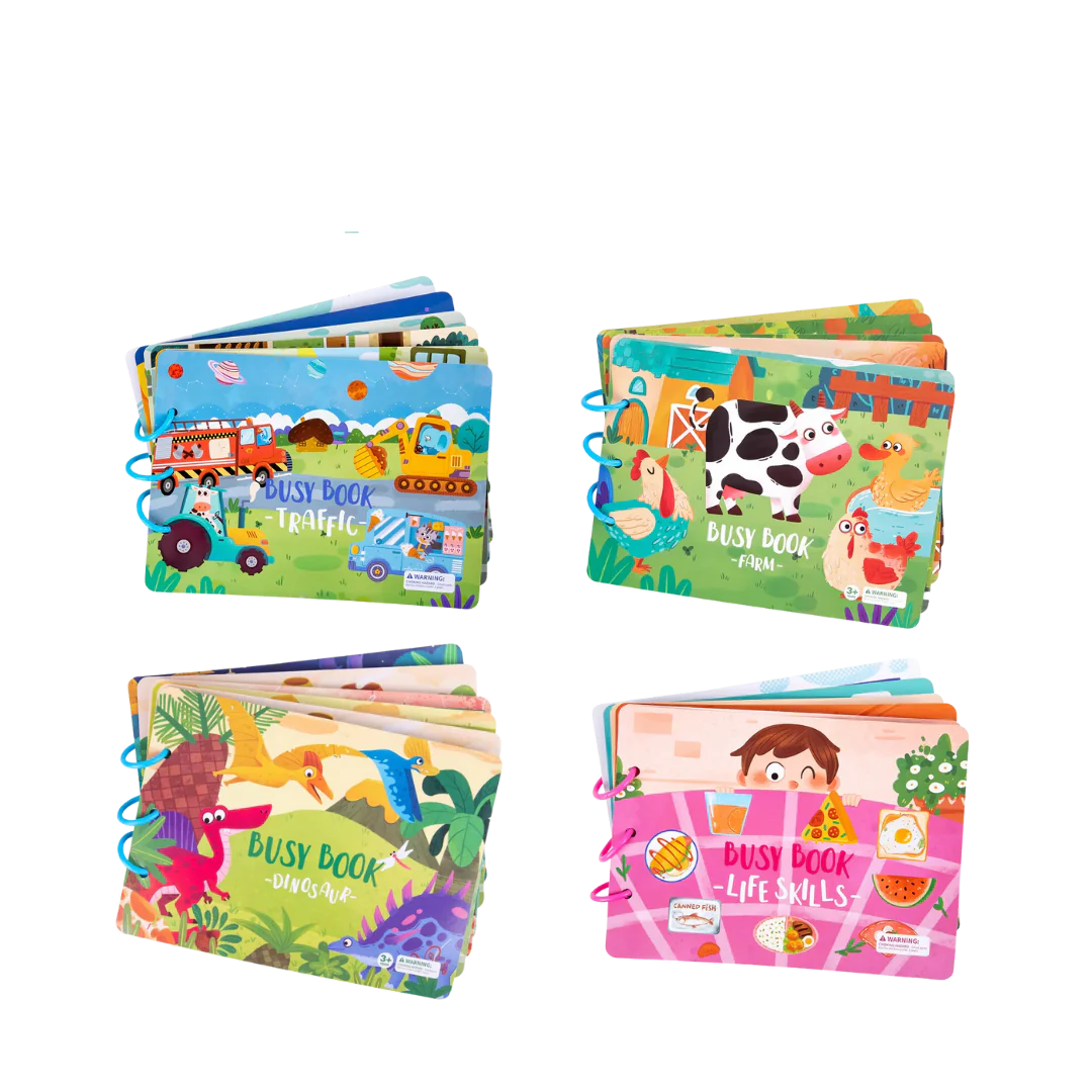 BusyBook Sensory Adventure | Sensory Book for Children