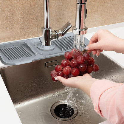 AquaShield Sink Splash Guard | Silicone Splash Guard For Kitchen Sink