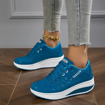 Capucine / Orthopedic Wedge Sneakers