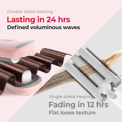 WaveCurl Elite - Effortless Beach Waves in 3 Minutes Flat