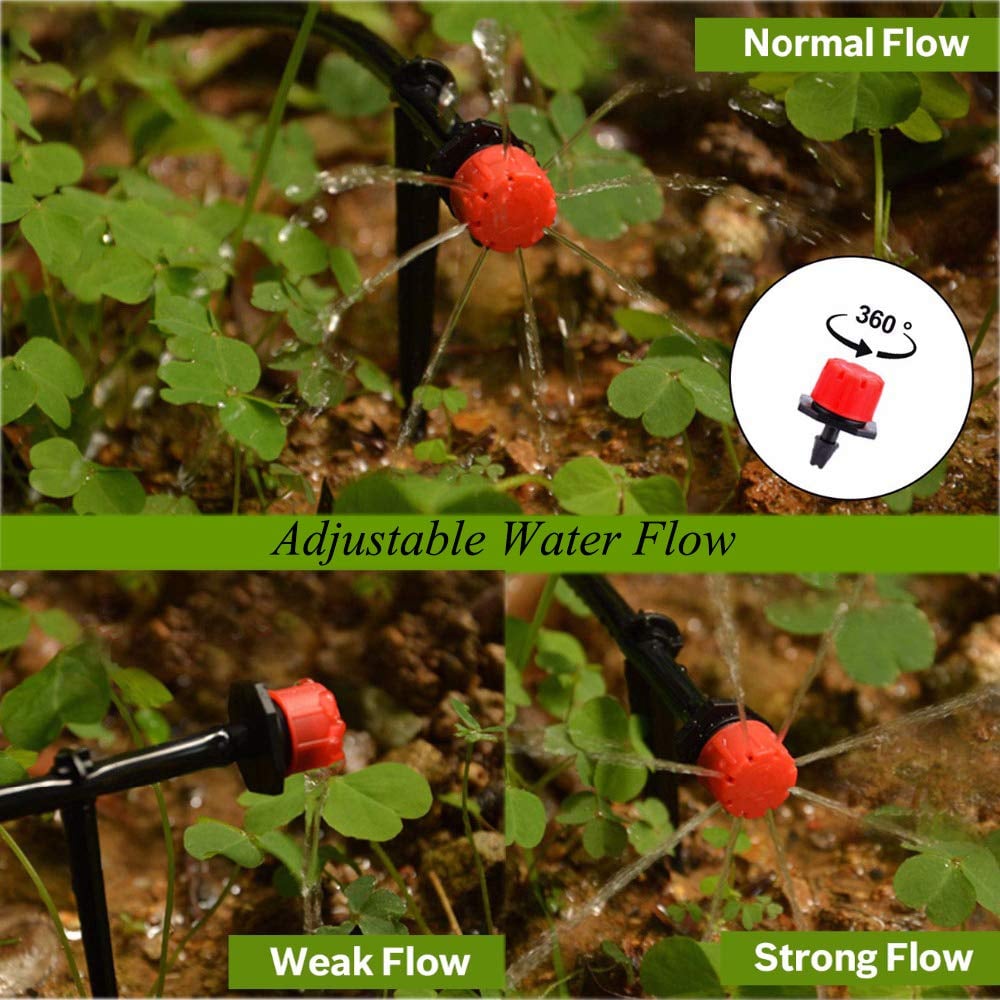 Adjustable Irrigation Drippers for Precise Plant Care (50+50 FREE)