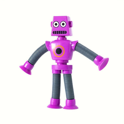Kids Robot Suction Tube Sensory Toy