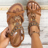 Delphine | Boho Flat Sandals