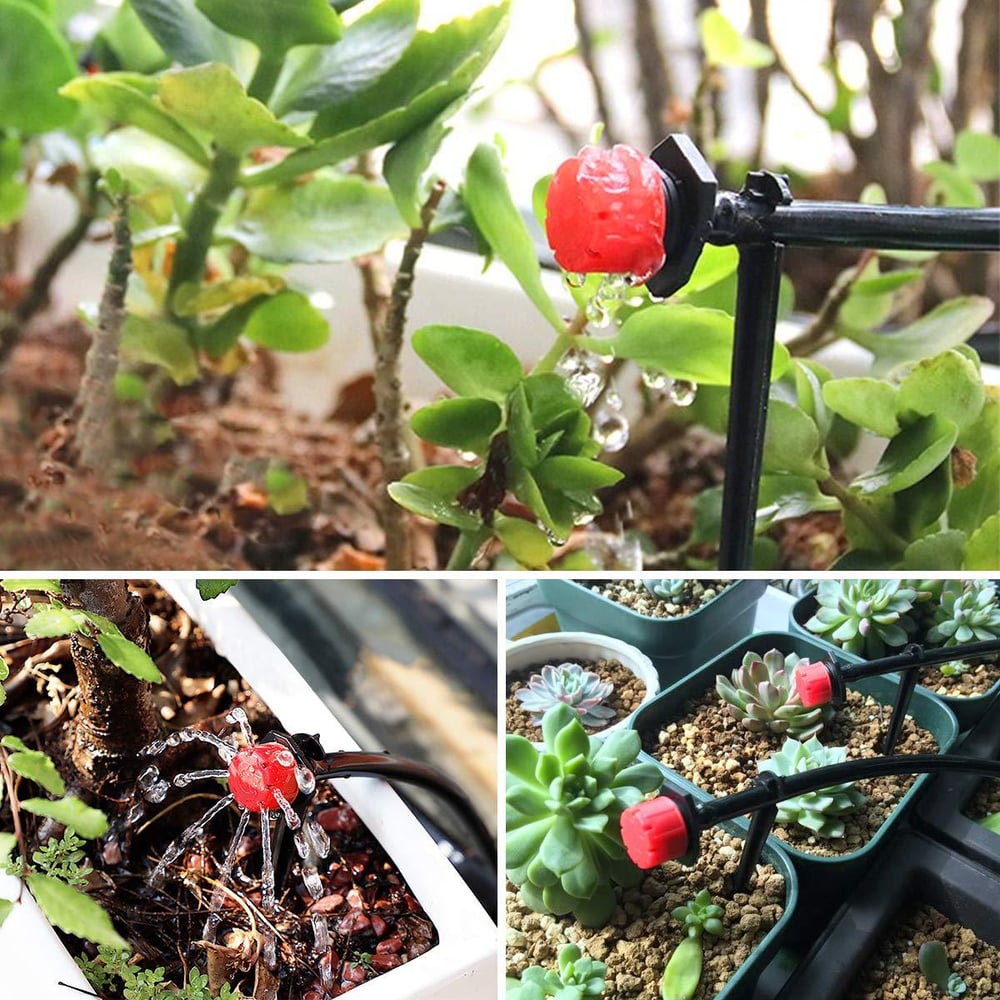 Adjustable Irrigation Drippers for Precise Plant Care (50+50 FREE)