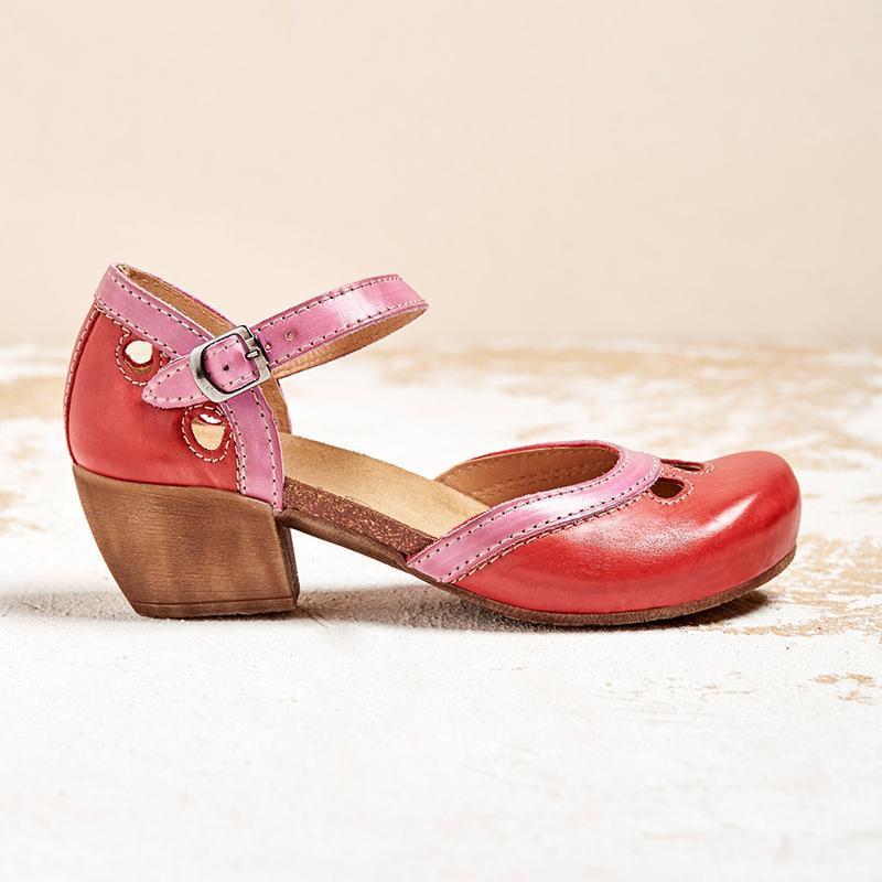 Celda – Comfortable Low-Heeled Sandals