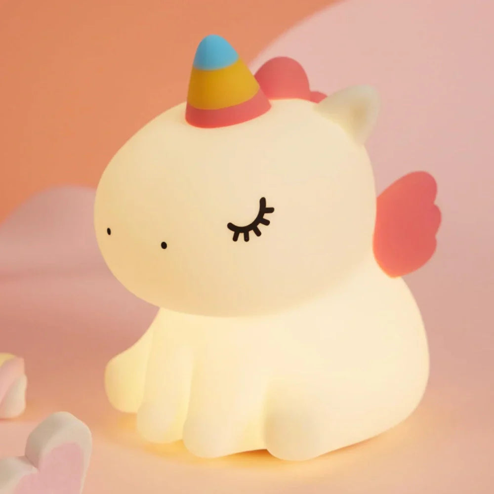 Cute Animal Silicone Night Light