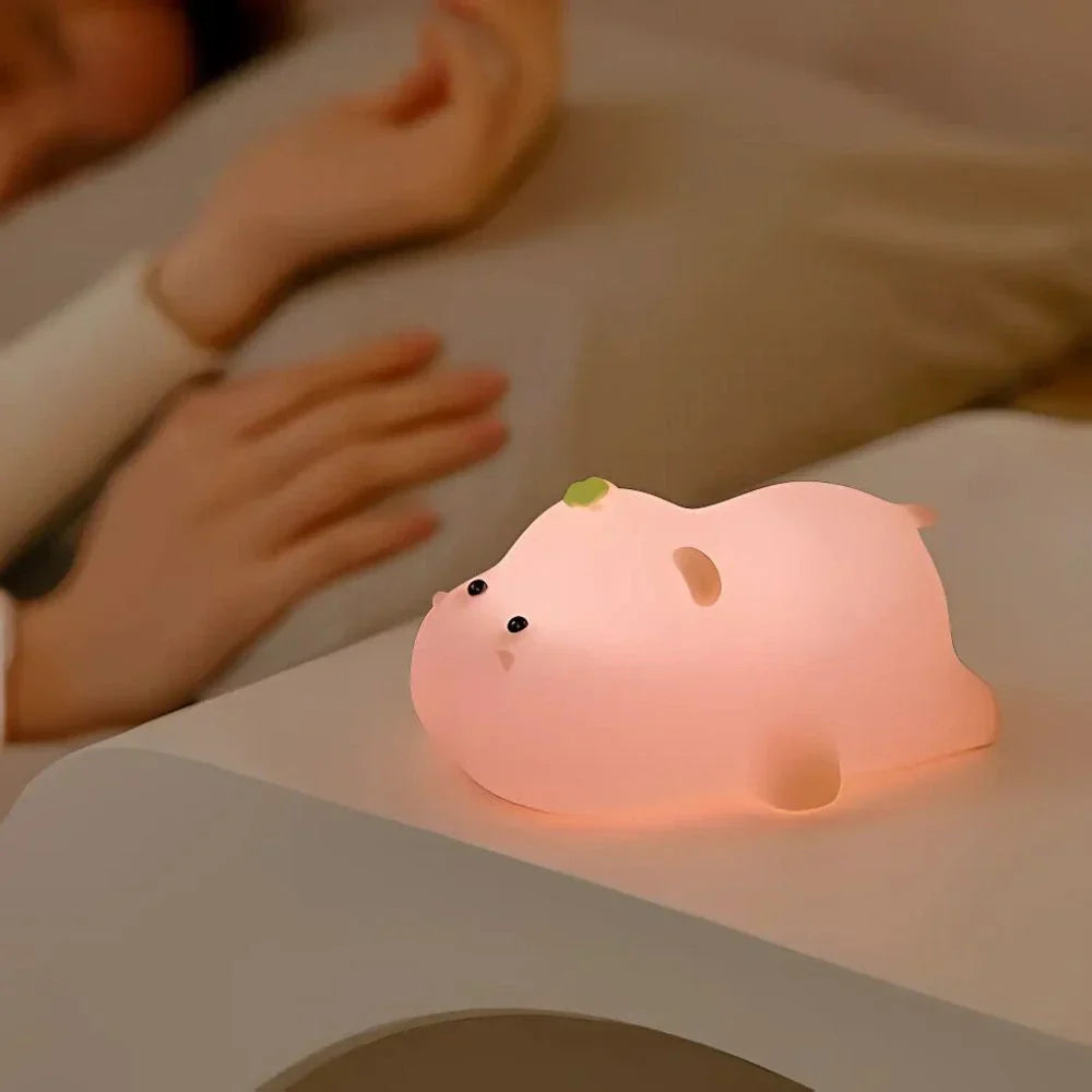 Cute Animal Silicone Night Light