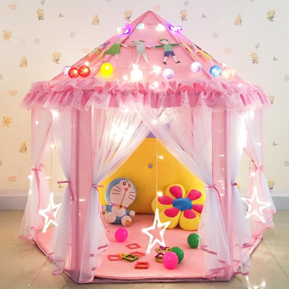 Kids Indoor Outdoor Playhouse Tent