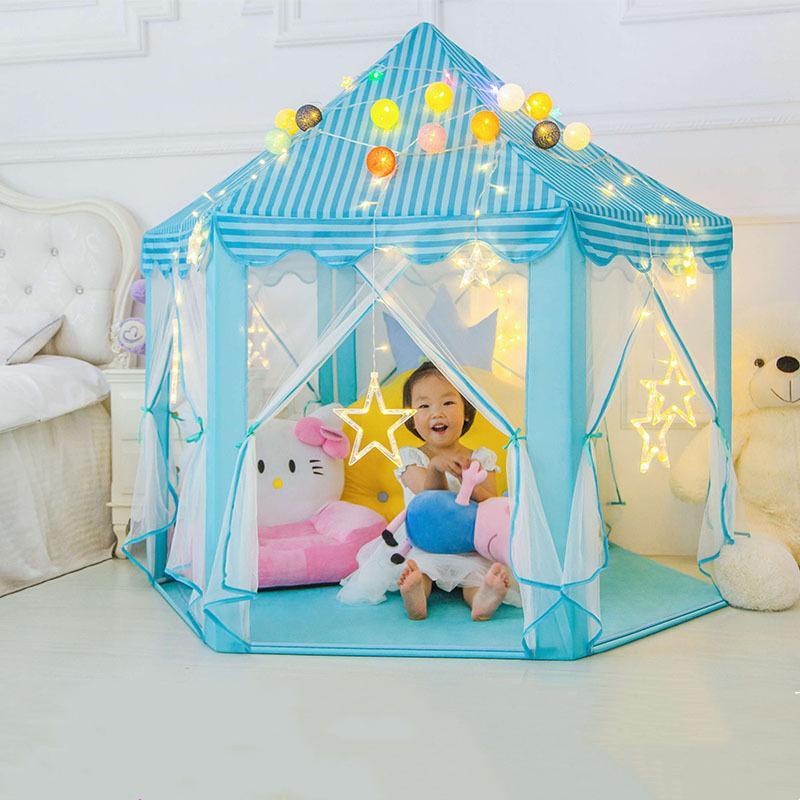 Kids Indoor Outdoor Playhouse Tent