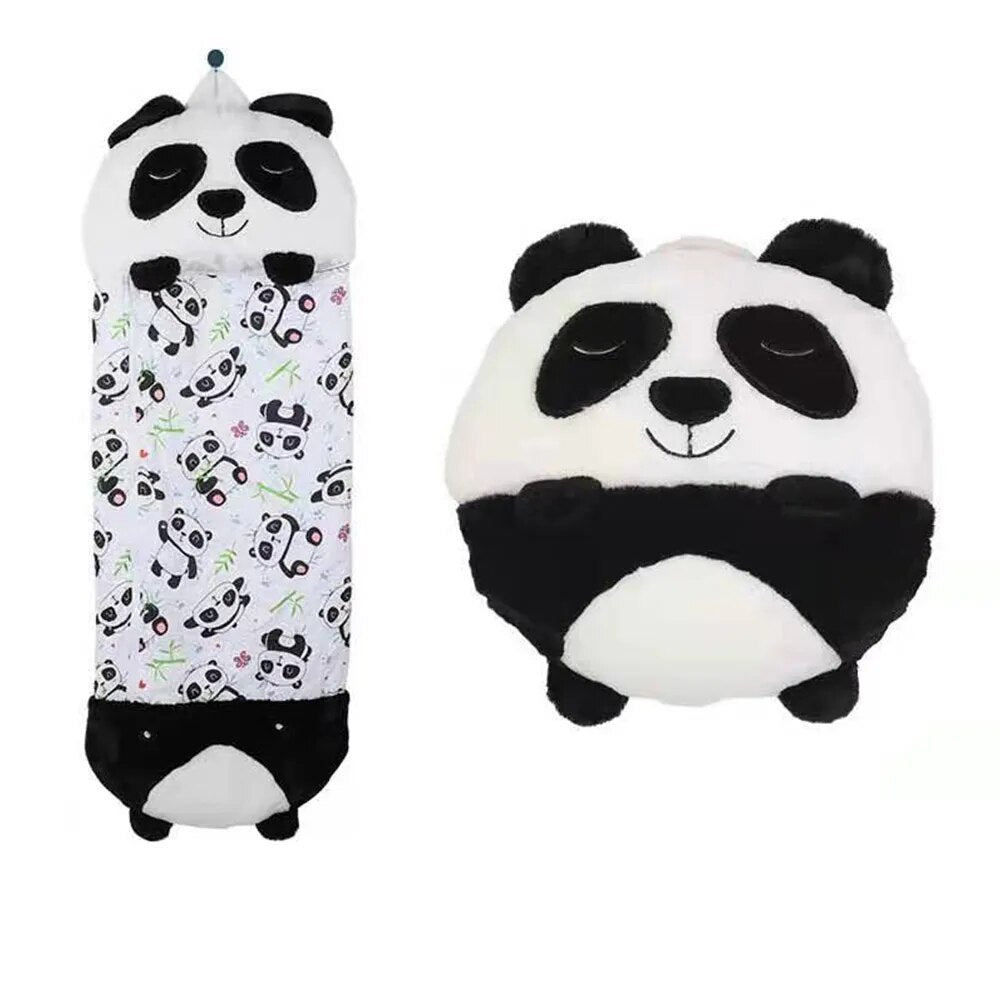 Kids Cuddle Cushion Plush Sleeping Bag