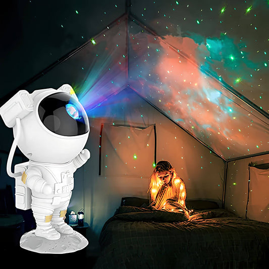 Star Projector Astronaut Galaxy Night Light