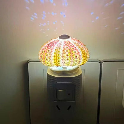 Table Lamp with Vintage Glass Dome Design