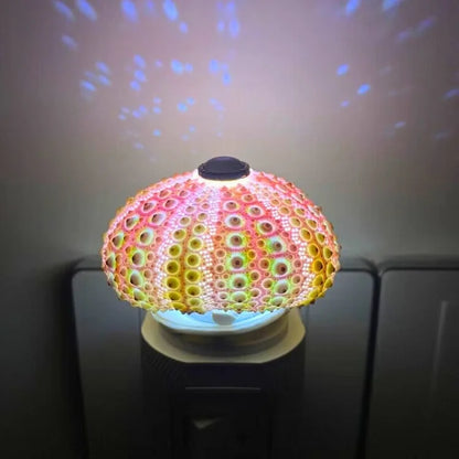 Table Lamp with Vintage Glass Dome Design