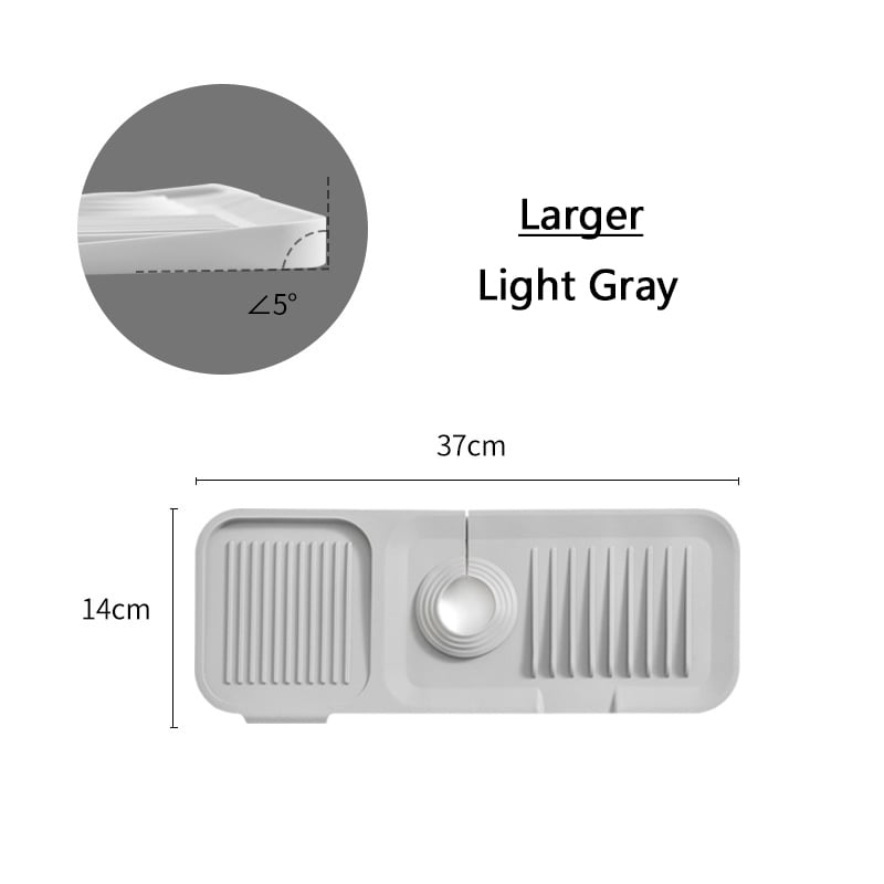 AquaShield Sink Splash Guard | Silicone Splash Guard For Kitchen Sink