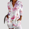 Janette | Floral Button-Down Blouse
