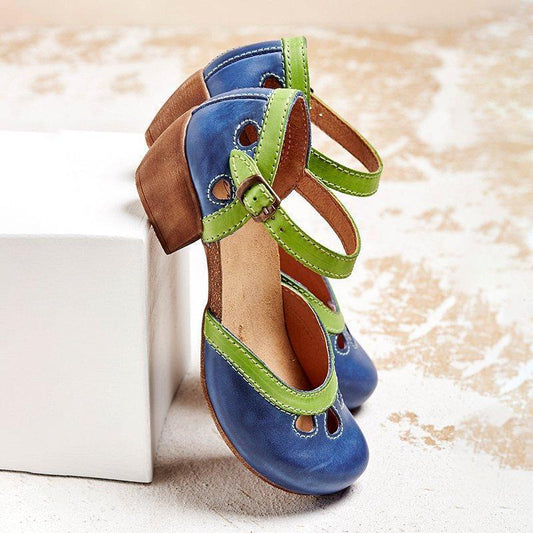 Celda – Comfortable Low-Heeled Sandals
