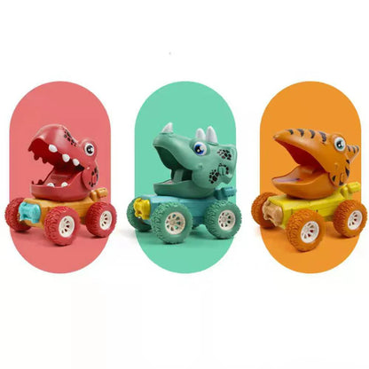 Kids Dinosaur Toys Monster Truck Set