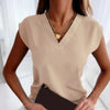 Jane | Sleeveless T-Shirt with V-Neck