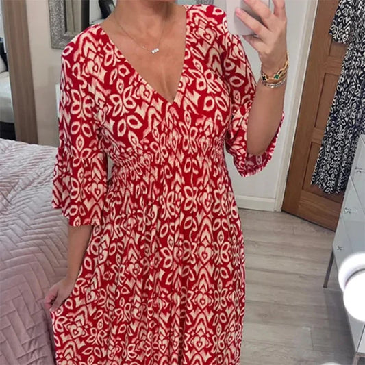 Relaxed Dress for a Beach Vacation